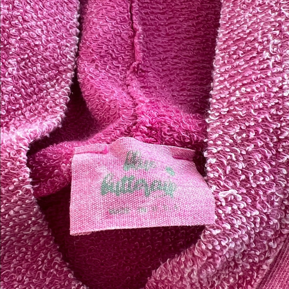 Women's Acid Wash Pink Hoodie - Picture 2 of 3